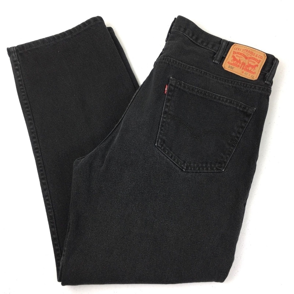 Levis 550 Size 42x32 Straight Leg Men's Jeans